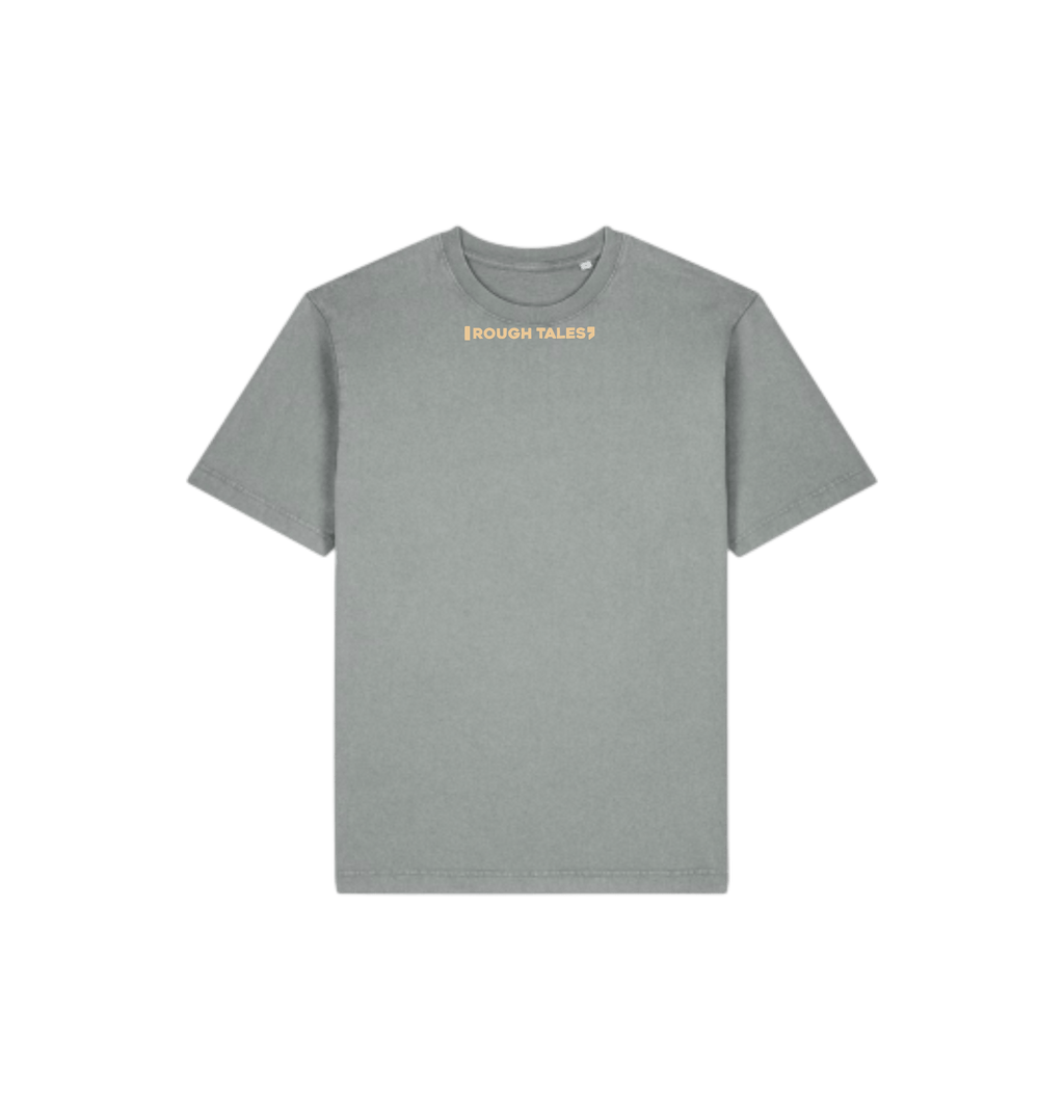 RT Vintage T-shirt Misty Grey, voorkant