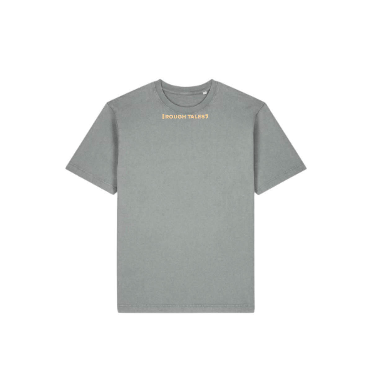 RT Vintage T-shirt Misty Grey, voorkant