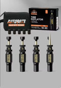 Set van 4 bandenleegmakers met auto-stop, 10-30 psi