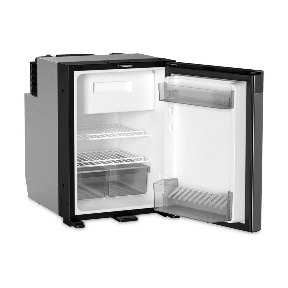 Dometic NRX 50C koelkast, binnenkant met schappen en groentelades